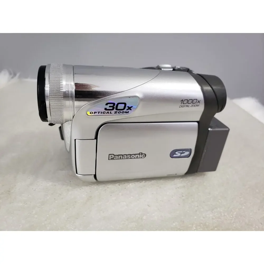 NOT WORKING Panasonic Mini DV Palmcorder‎ PV-GS35 Camcorder MultiCam 30x Optical